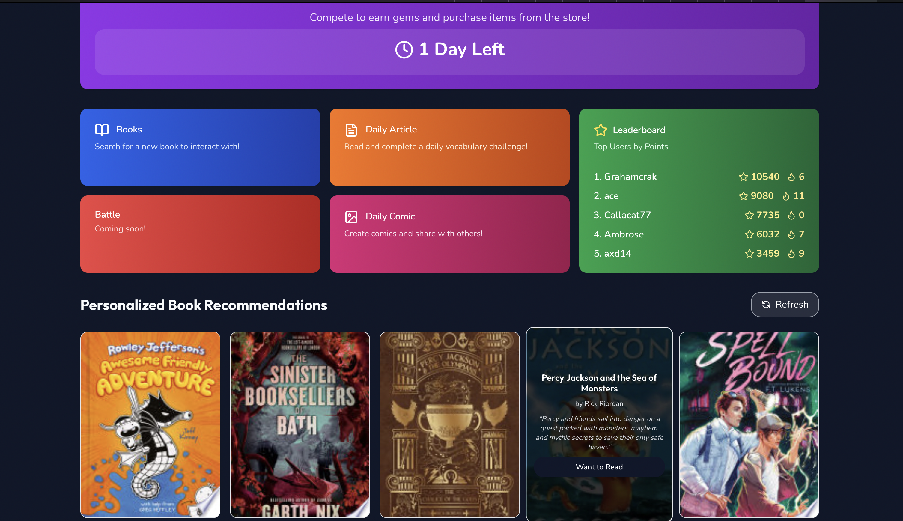 Personalized Recommendations